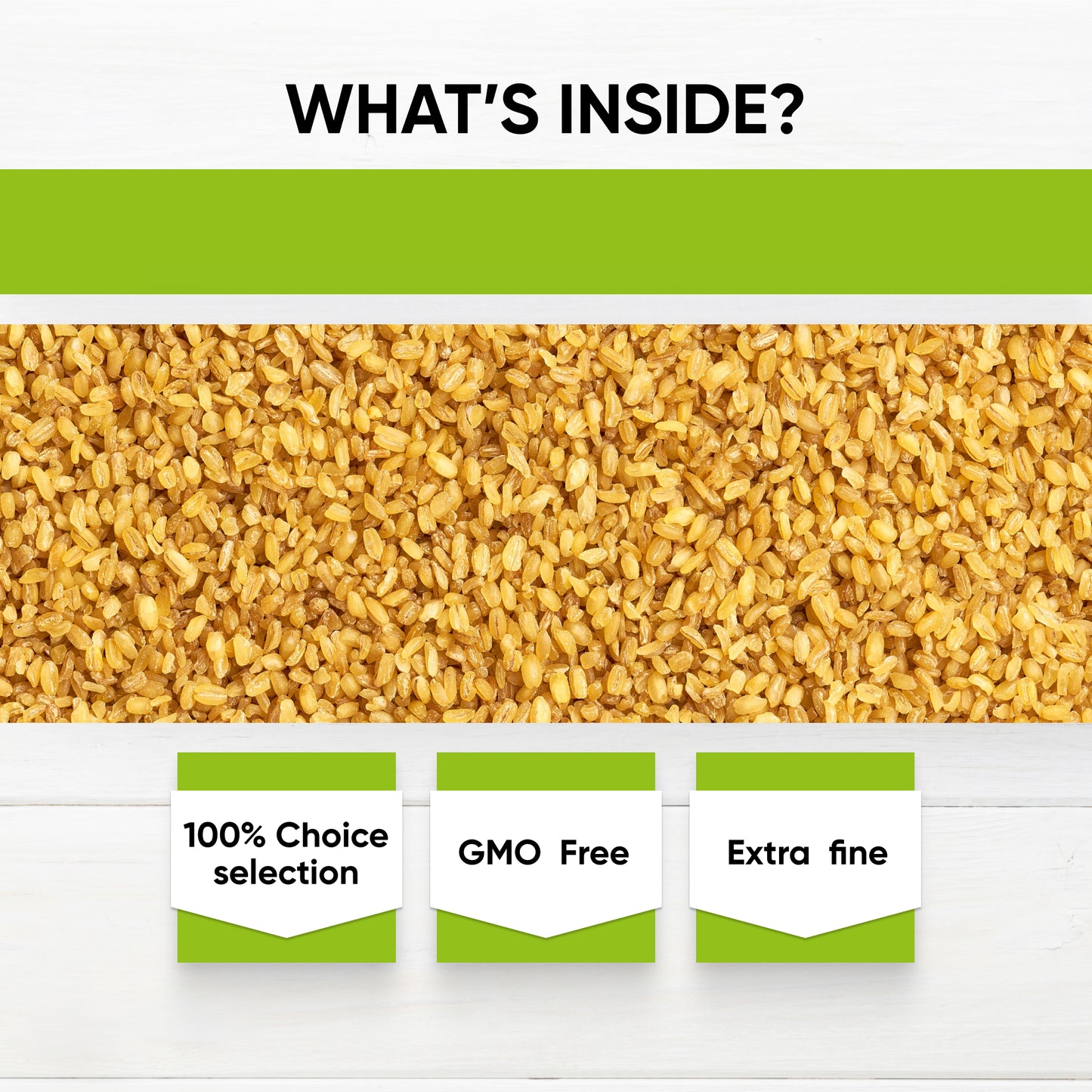 Yarmarka Boil-in-Bag Wheat Bulgur Fine 5x80Gr (14.1 Oz)