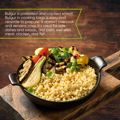 Yarmarka Boil-in-Bag Wheat Bulgur Fine 5x80Gr (14.1 Oz)