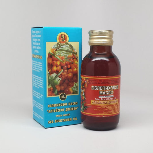 Siberian Sea Buckthorn Oil (Diveevo) 100ml by ALTAY DIVEEVO