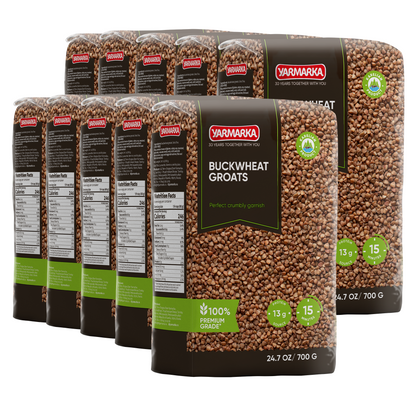 Yarmarka Farm Rosted Buckwheat Groats 24.7 oz (700g)