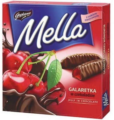 Jutrzenka MELLA Cocolate Coated Jelly, 6.7oz