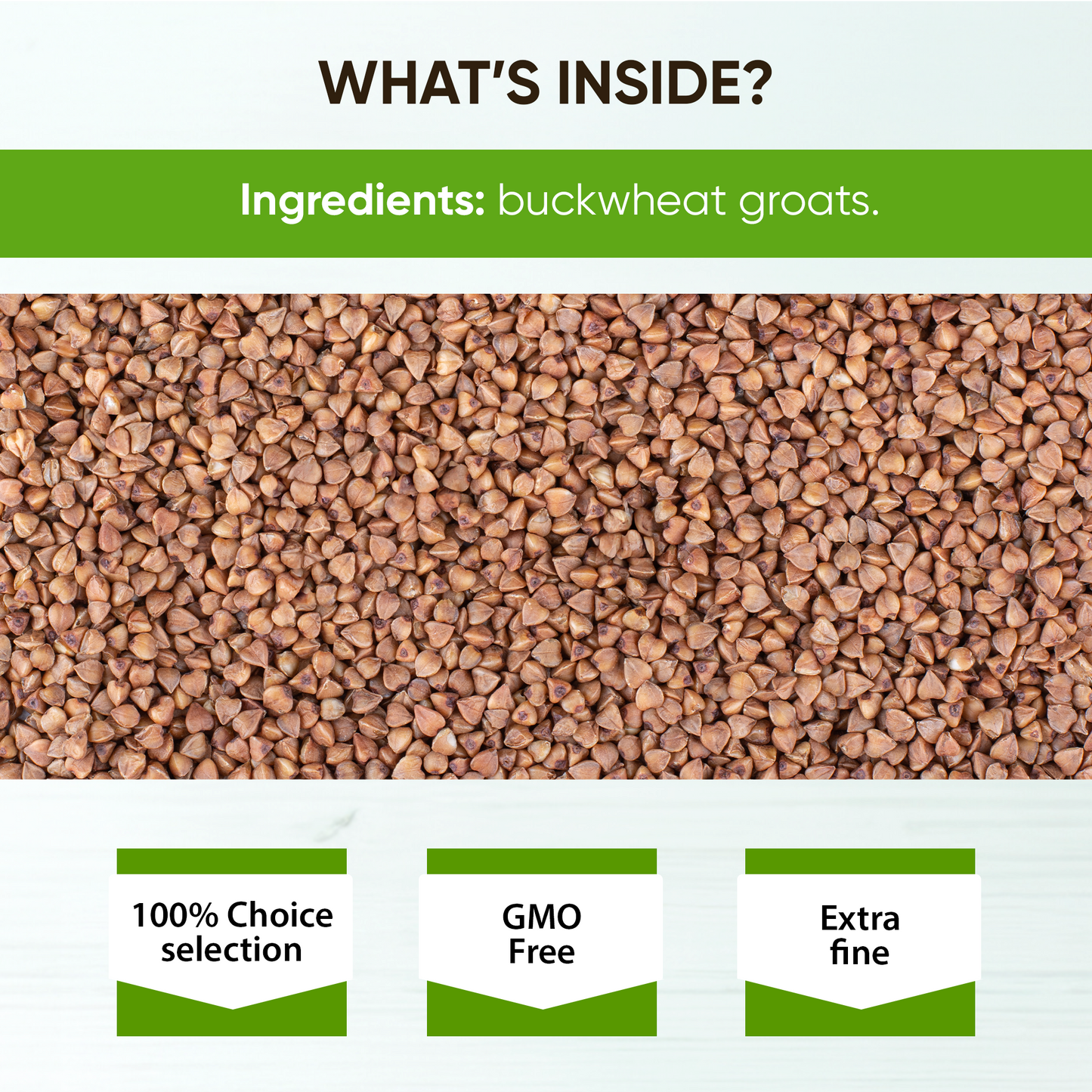 Yarmarka Boil-in-Bag Buckwheat Groats – 5 x 80g (14.1 oz)