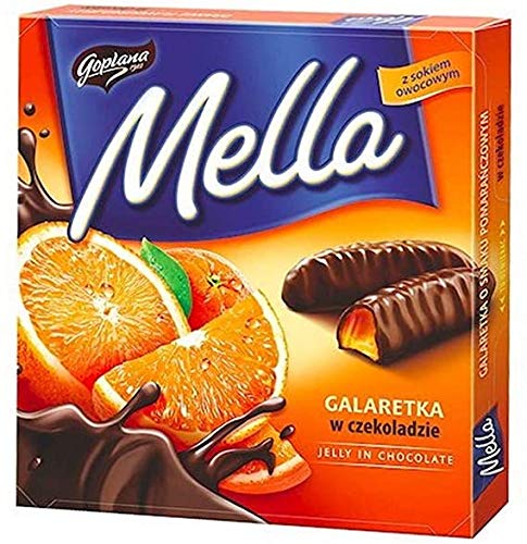 Jutrzenka MELLA Cocolate Coated Jelly, 6.7oz