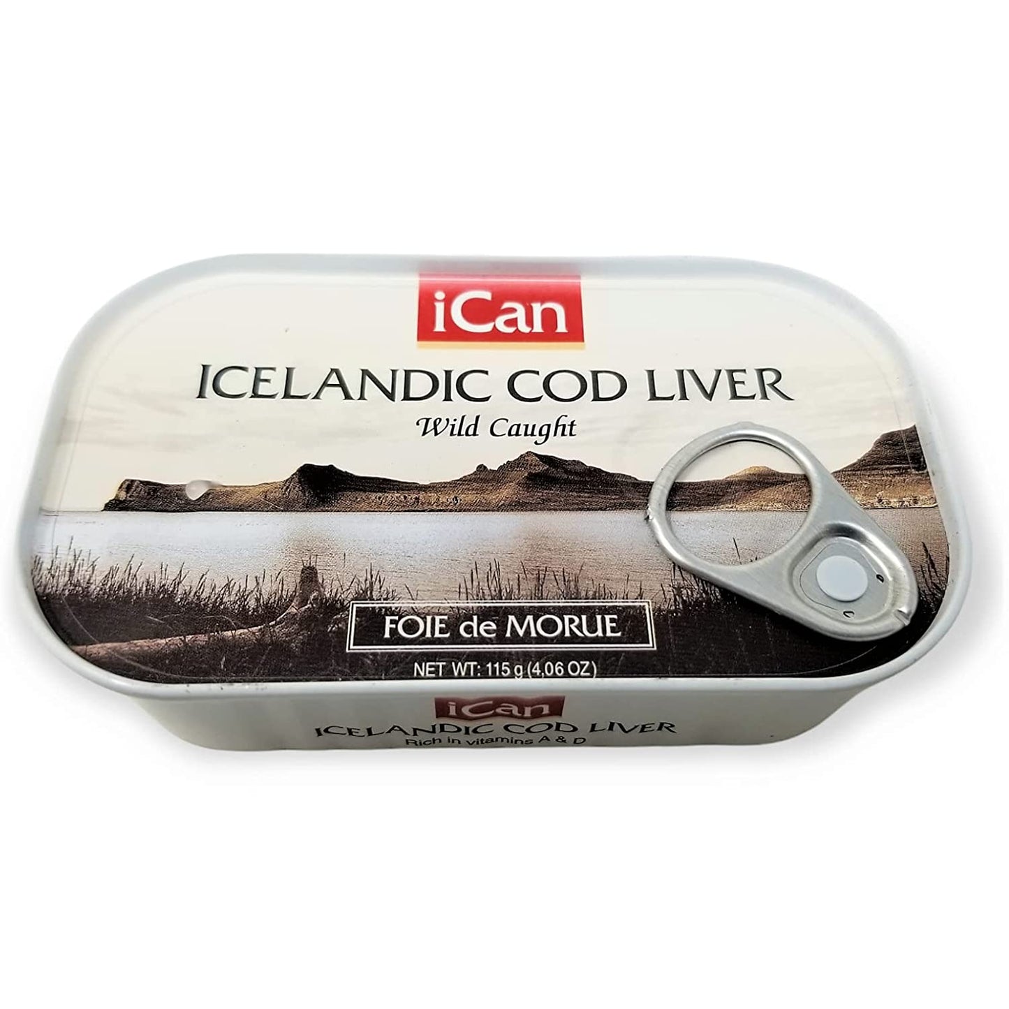 Ican Icelandic Cod Liver 4.06 oz