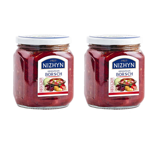 Nizhin Ukrainian Borsch 450g Pack of 2