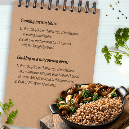 Yarmarka Farm Rosted Buckwheat Groats 24.7 oz - Pack of 6