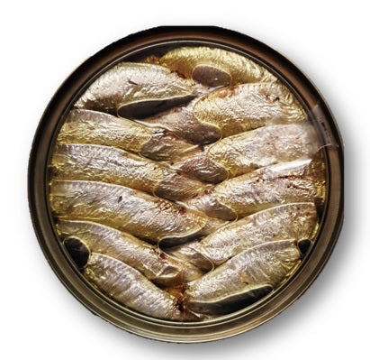 Grilled Catch Wild Caught Brisling Sardines in Olive Oil, 4.2 Ounce