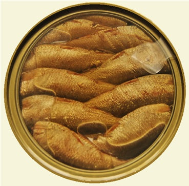 Grilled Catch Smoked Riga Sprats in olive oil, 4.2 Ounce