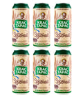 Kvas Taras - Fermented Rye Bread Beverage 500ml/ 16.91 fl oz Pack of 6 Cans