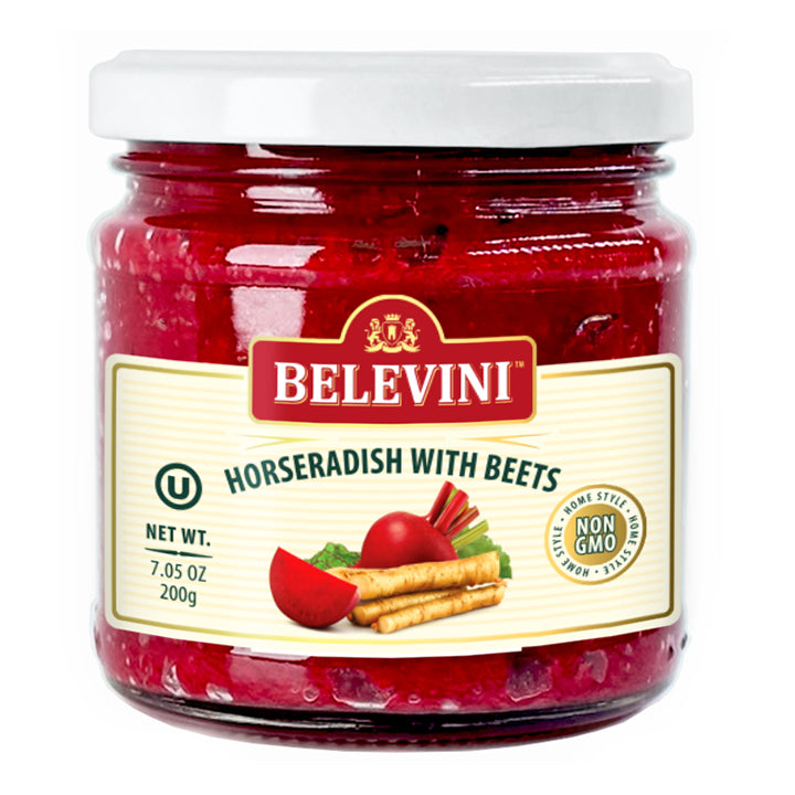 Belevini Horseradish with Beets 7.05 Oz