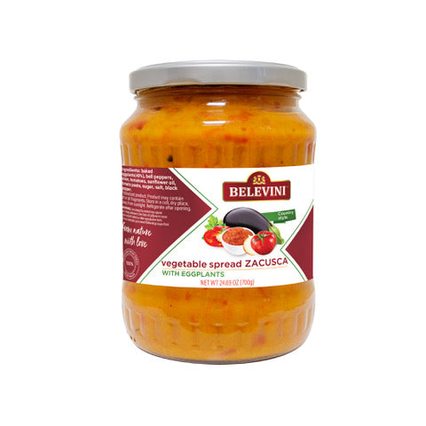 Belevini Eggplant Spread Zacusca w/VEGETABLES 24.69oz (700g)